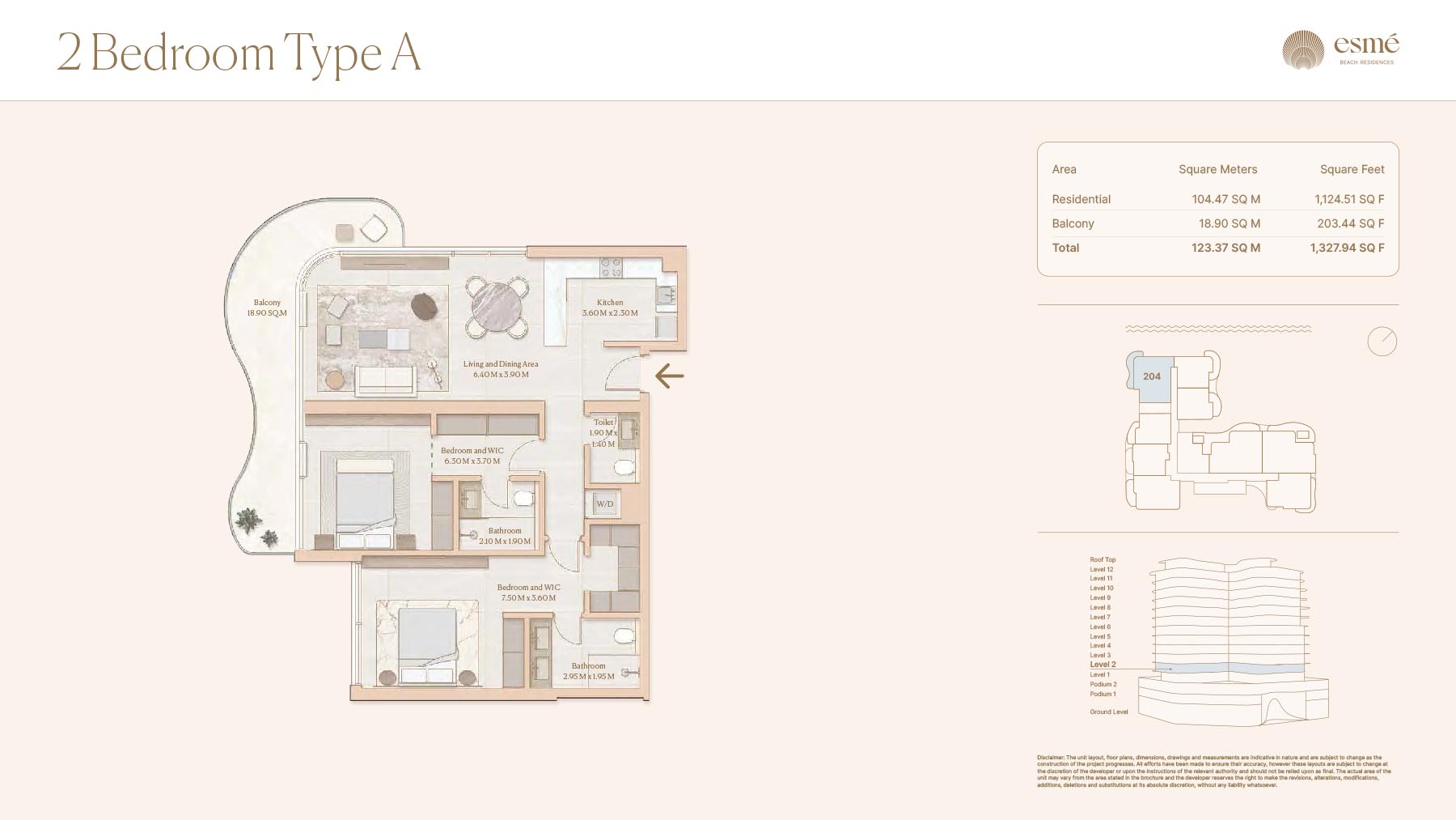 2 Bedroom
